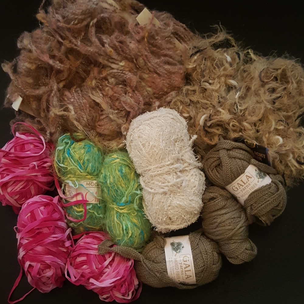 Lot Bundle of Fun Yarn!